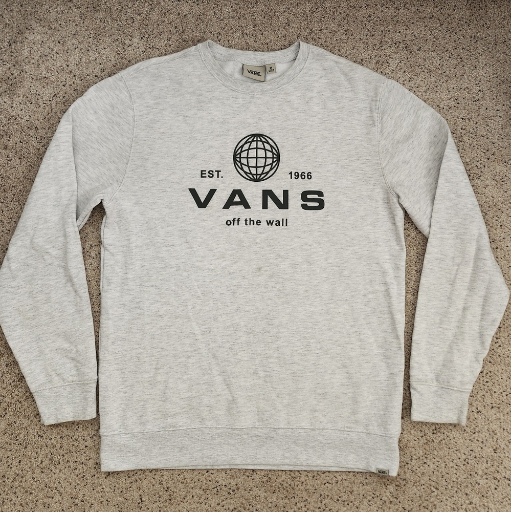 Vans Light Gray Crewneck